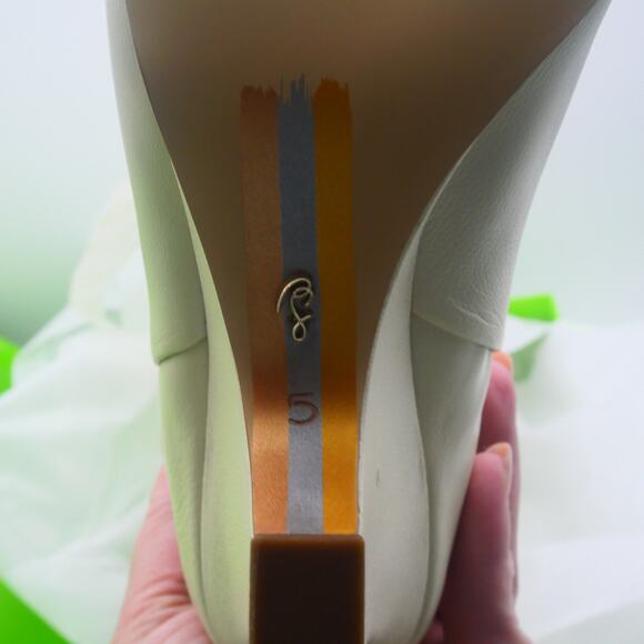 NEW Sam Edelman Vance Knee High Boots Women's 5 Ivory Cream - Picture 8 of 10